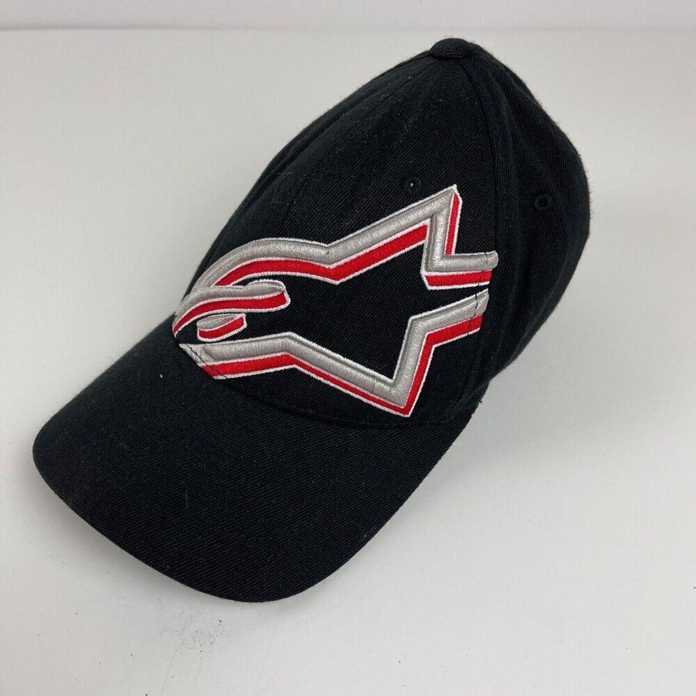 Alpinestars Flexfit Hat Black Size s/m